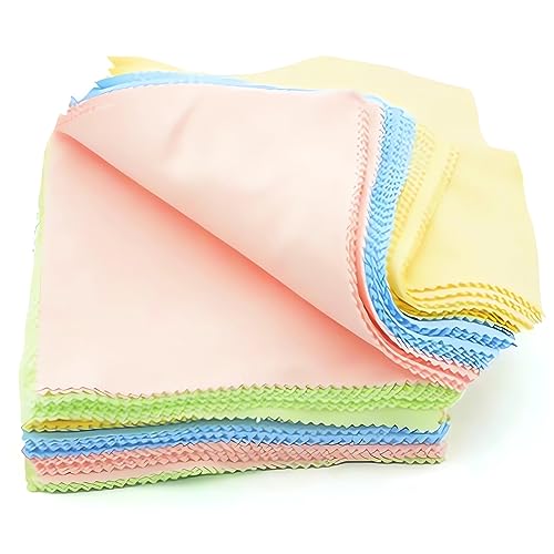 500pcs Microfiber Cleaning Cloth for Glasses Camera Lenses Computer Screens Spectacles - size: 500pcs