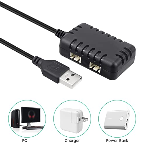 7.4V Charger Cable for Splatter Ball Gun, Gel Blaster, Axial SCX24 RC Car