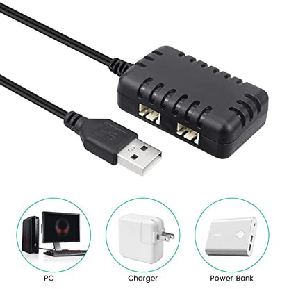 7.4V Charger Cable for Splatter Ball Gun, Gel Blaster, Axial SCX24 RC Car