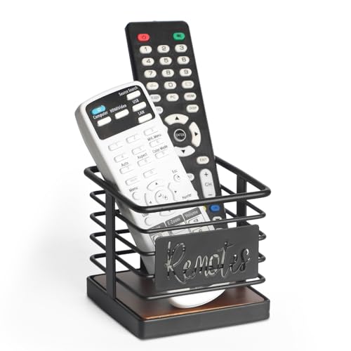 Remote Control Holder, Remote Storage Organizer Caddy (for 2 or 3 Remote Controls),Remote Holder for Table