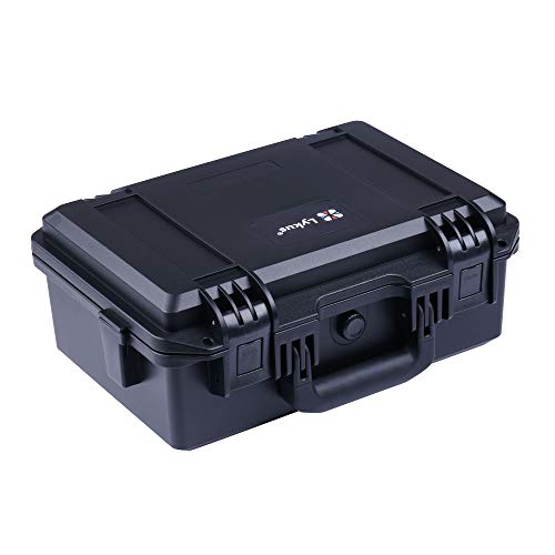 Lykus HC-3310 Waterproof Hard Case with Foam, Inner Size 11.73*7.17*4.53in - color: Black, size: HC-3310