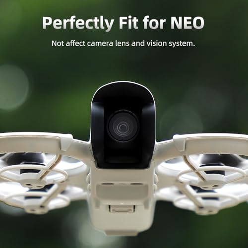 Lens Sunshade for DJI NEO, Drone Gimbal Cap Sun Shade Camera Protector Accessories (Black) - color: Black