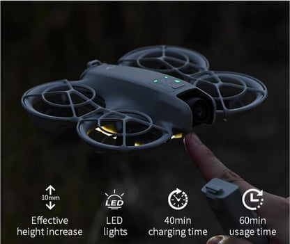 Coyktonty Night Lighting Landing Gear for DJI NEO,Rechargeable LED Night Flying Lights