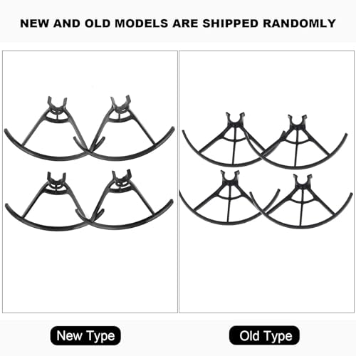 4Pcs Drone Propeller Protective Cover Guards, Plastic Propeller Sheets Protectors Accessory for Tello Quadcopter