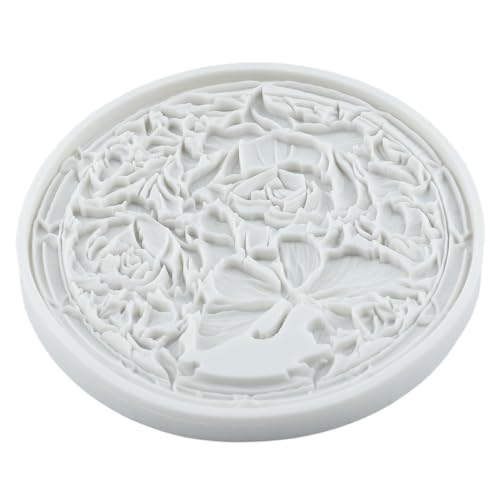 Butterfly Flower Silicone Mold Butterfly Rose Polymer Clay Molds - color: Style F