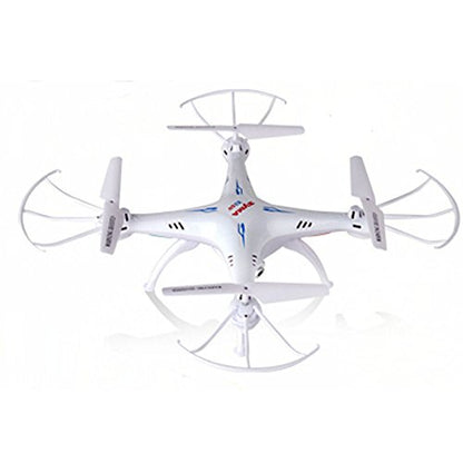 Syma X5SW 4CH 2.4G 6-Axis Gyro Headless Support Mobile Phone Apple IOS Android Wi-Fi Wifi Control FPV HD 0.3MP Camera 360-degree 3D Rolling Mode 2 RTF RC Quadcopter White