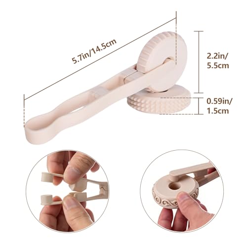 Clay Texture Rollers, 6 Pcs Clay Roller Set for Modeling, Pottery & Craft
