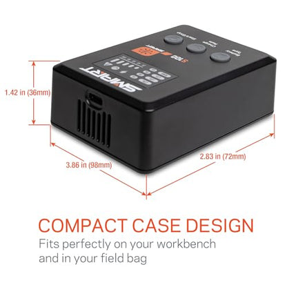 Spektrum S100 1x100W USB-C Smart Charger with 65W USB-C GaN Power Supply Combo SPMXC2090P