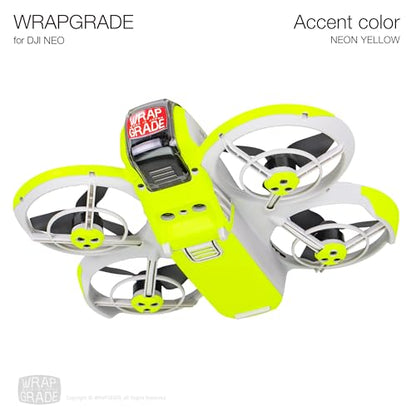 Wrapgrade for DJI NEO Accent Color Sticker (Neon Yellow) - color: Neon Yellow