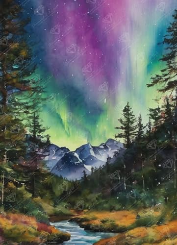 DIAMOND ART CLUB Lunar Reflections Diamond Art Kits for Adults - color: Lunar Reflections