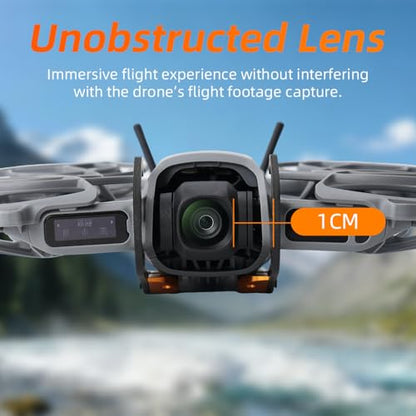 Gimbal Impact Guards for DJI Neo 2, Impact Protection Bars, Scratch-Proof Shell Front Cover Kit, Drone Camera Lens Accessory