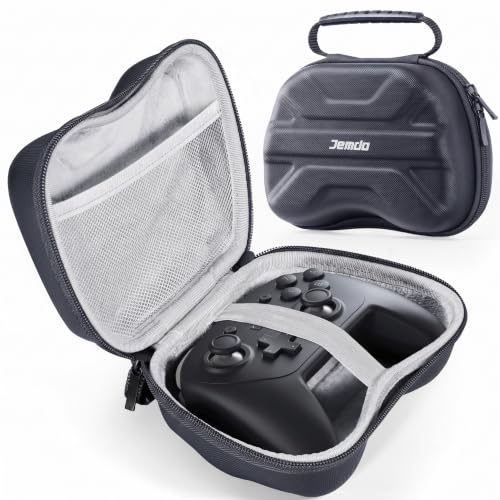 JEMDO Hard EVA Travel Controller Carrying Case for NS2 Pro, PS5/Xbox, Grey - color: Grey