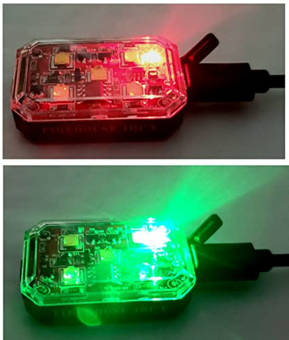 Firehouse Technology Micro Multi Color Professional Drone Strobe Light FAA Compliant