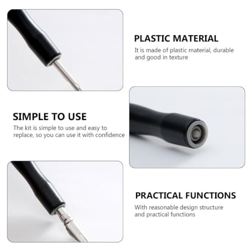 DOITOOL Dip Pen Nib Holder Black Plastic Comic Nib Holder for Manga Dip Pen Drawing and Calligraphy Easy Replace Penholder 12-Pack 4.92 in