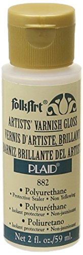 FolkArt Varnish (2-Ounce), 882 Gloss - color: Gloss, size: 2 ounce