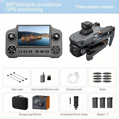 GPS Drone with 4K Camera for Adults, Obstacle Avoidance, Under 249g