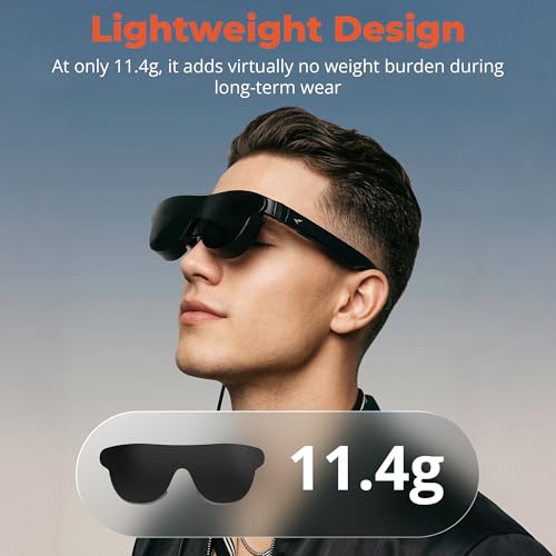 BonFook HiBloks Light Blocker Lens Shade for RayNeo Air 4/4 Pro AR Glasses