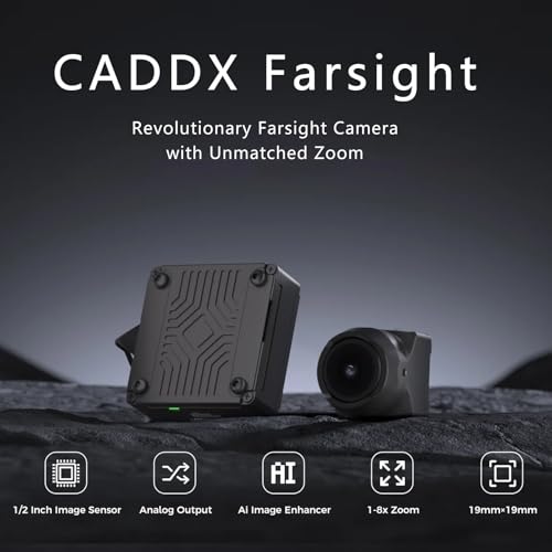FPV Camera Caddx Farsight Analog Camera 1500TVL AI Enhancement Module Cam