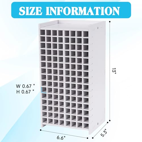 Marker Organizer,120 Slots Marker Holder Organizer with Divider