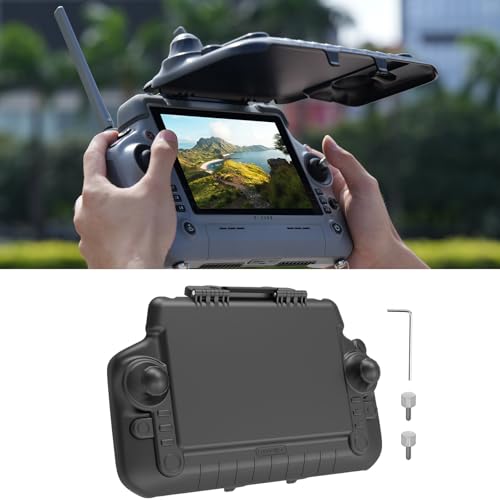 Sun Hood Sunshade for DJI RC PLUS 2, Screen Protective Cover Plate for RC PLUS 2 Remote Controller Hoods Sub Panel Adjustable Angle Sunshade Cover Protector Accessories