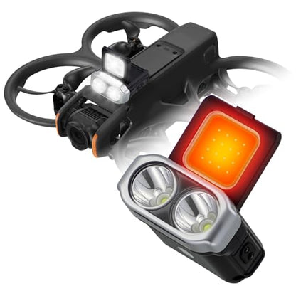 Sunliang Night Flight Dual searchlights for Long-Distance Search and Illumination, Indicator Light Suitable for DJI Avata/Avata2