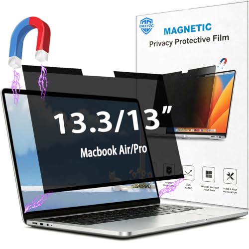 Magnetic Privacy Screen for MacBook Air 13 Inch & Pro - size: Macbook Air/Pro 13.3"