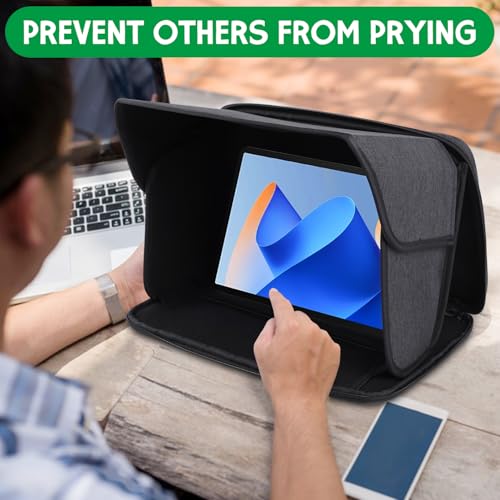 iPad Sun Shade Tablet Sleeve Case for 12-13 inch, iPad Sun Glare Shield - size: 12-13in
