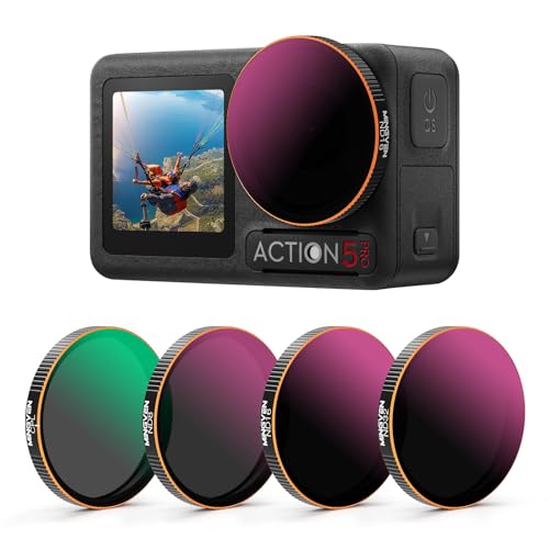 Action 5 Pro ND Filter Set - 4 Pack (CPL, ND8, ND16, ND32) - style: Action 4/5 Pro