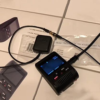 Waterproof Active GPS Navigation Antenna DC 3V-5V, Connectors SMA Male Plug M8030 GPS Antenna 28dB Gain for GPS Module Receiver Tracking