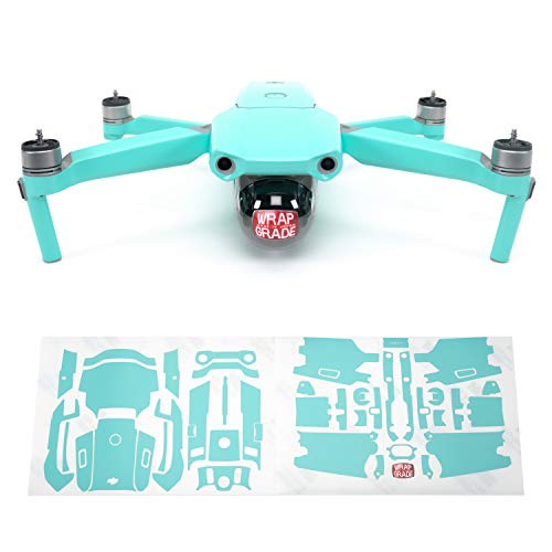 Wrapgrade Main Unit Skin Compatible with DJI Mavic Air 2 (Mint Blue) - color: MINT BLUE