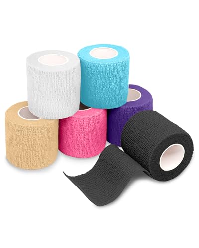 FriCARE Self Adhesive Bandage Wrap, Medical Tape in First Aid Kit - color: Zenith Blush