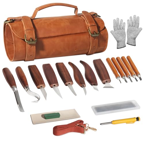 Wood Carving Kit,Whittling Kit,Wood Carving Tools,Carving Knife Set