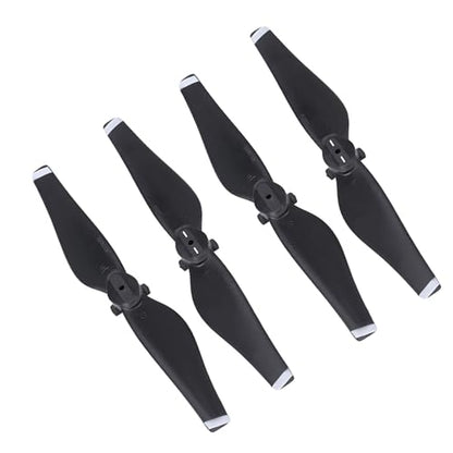 2 Pairs Drone Propellers Replacement, CW CCW Carbon Fiber Propeller Blades, Quick Release RC Drone Propeller Blades Quadcopter Accessory Replacement for Mavic Air Drone