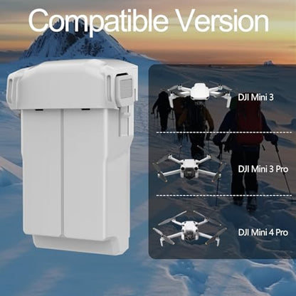 Artman Mini 3 Battery for DJI Mini 3/4 Pro and Charging Hub, 2-Pack