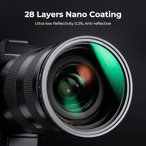 K&F CONCEPT 77mm Magnetic Variable ND Lens Filter ND8-ND128+Magnetic Ring - size: 77mm