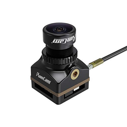 RunCam Split 4 V3 4K FPV Camera with FOV 140° Low Latency, DC 5-20V Nano HD Recording 16:9/4:3 NTSC/PAL Switchable Version for FPV Drone, Black