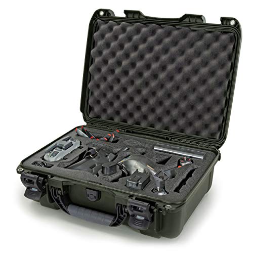 Nanuk 925 Waterproof Hard Case with Foam Insert for DJI FPV Fly More Kit - Olive (925-FPVG6) - color: Olive