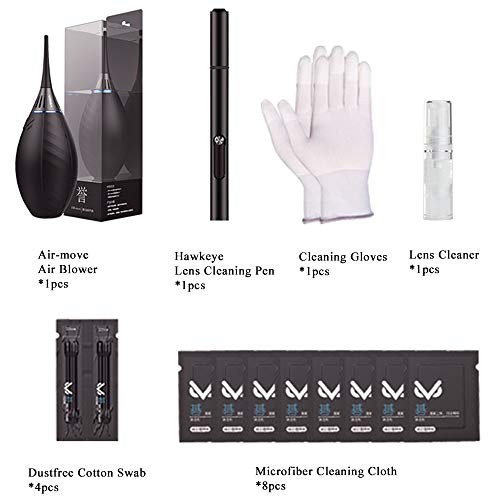 VSGO 16-in-1 Professional Camera Lens Cleaning Kit with Storage Bag VS-A3E