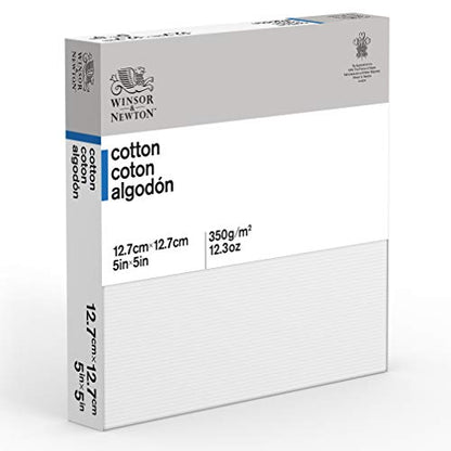 Winsor & Newton Classic Cotton Canvas, 5" x 5" - size: 5" x 5", style: Cotton