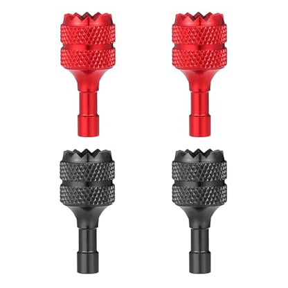 4pcs Mini Joystick Replacement Compatible with DJI Mini 3 Pro - color: Red,black