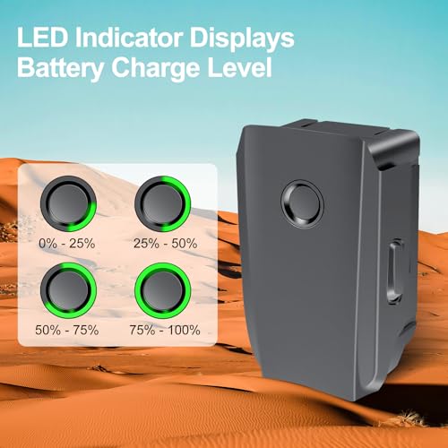 Fantasyo Mavic 2 Battery, 3850mAh Intelligent Flight Battery Replacement (1 Pack), Compatible with DJI Mavic 2 Pro/Zoom/Enterprise & Enterprise Advanced