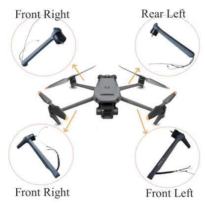 Mavic 3E Repair Parts Front Left Motor Arm Assembly Replacement Compatible with DJI Mavic 3 Enterprise Spare Parts for Mavic 3E (Mavic 3E Front Left) - color: Mavic 3E Front Left