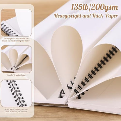 5×7 Marker Paper Pad, 30 Sheets, 200gsm Double-Sided Bleedproof Paper - size: 5×7 Inch (1 Pack)