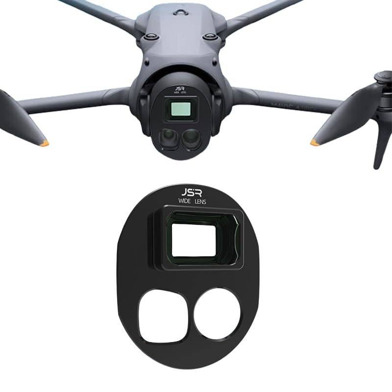 Coyktonty Wide-Angle Lens/Filter Compatible with DJI Mavic 4 Pro(15.5MM/108° Wide-Angle Shooting Range)