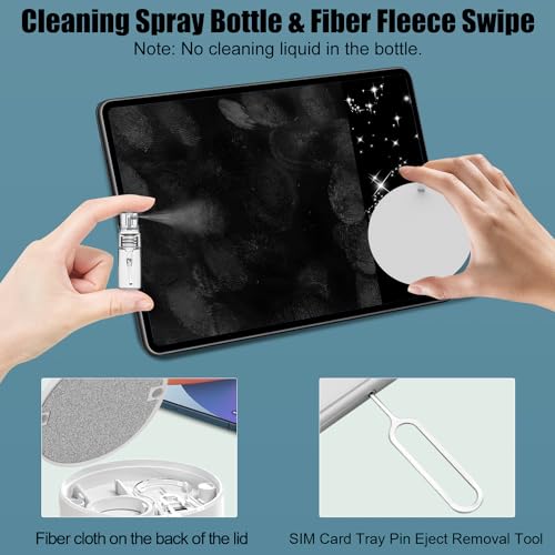 VICHYIE 20 in 1 Multifunctional Cleaner Kit for Electronic Devices (White) - color: White