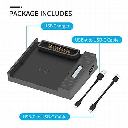 Hanatora Battery USB Charger with PD/QC3.0 for DJI Air 2S,Mavic Air 2 Drone, Charging Hub Accessories