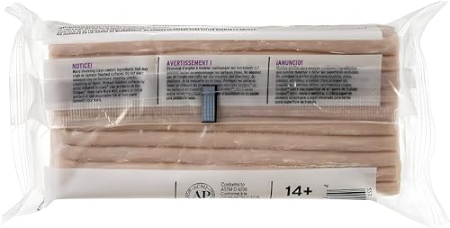 Super Sculpey Beige Polymer Clay - 1 lb Soft Oven Bake Sculpting Clay