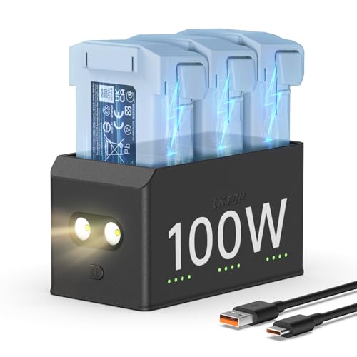 LKTOP 100W Parallel Charging Hub for DJI Mini 5/4/3 Pro - size: For Mini 4/3 Series, style: Hub