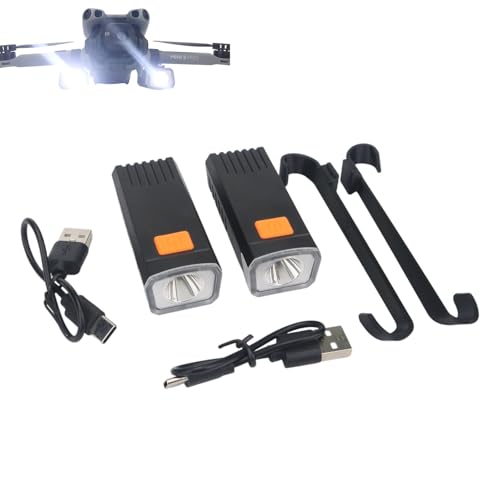 Mini5 Pro Drone Searchlights Night Light for DJI Mini 5 Pro Rechargeable Dual Light Multiple Modes Strobe Night Flight Light High Brightness LED Illumination Spotlight