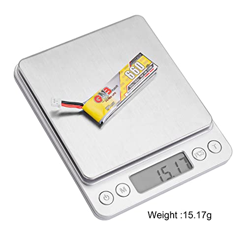 4PCS 660mAh 1S LiPo Battery 3.8V JST-PH2.0 Connector for Mobula7 75mm Drone